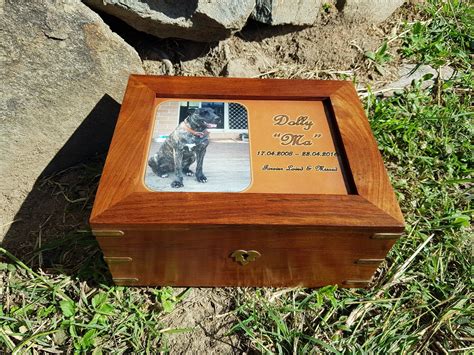 metal pet cremation box|dog cremation box for ashes.